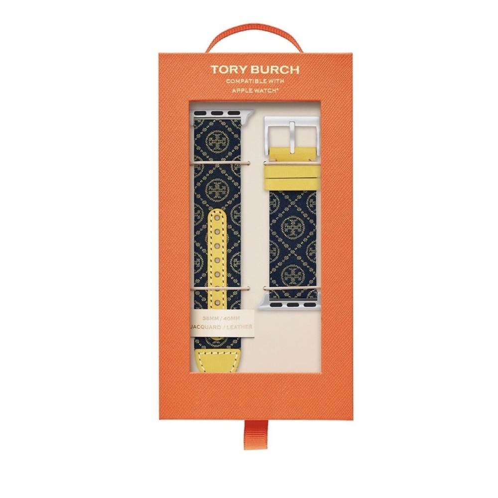 Tory Burch logo Apple iWatch strap 38-40mm watch
